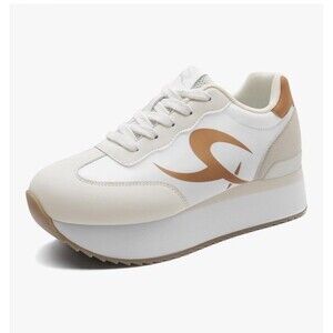 NWT Women's Platform Athletic Sneakers Non Slip Walking Shoes Comfort Size 9